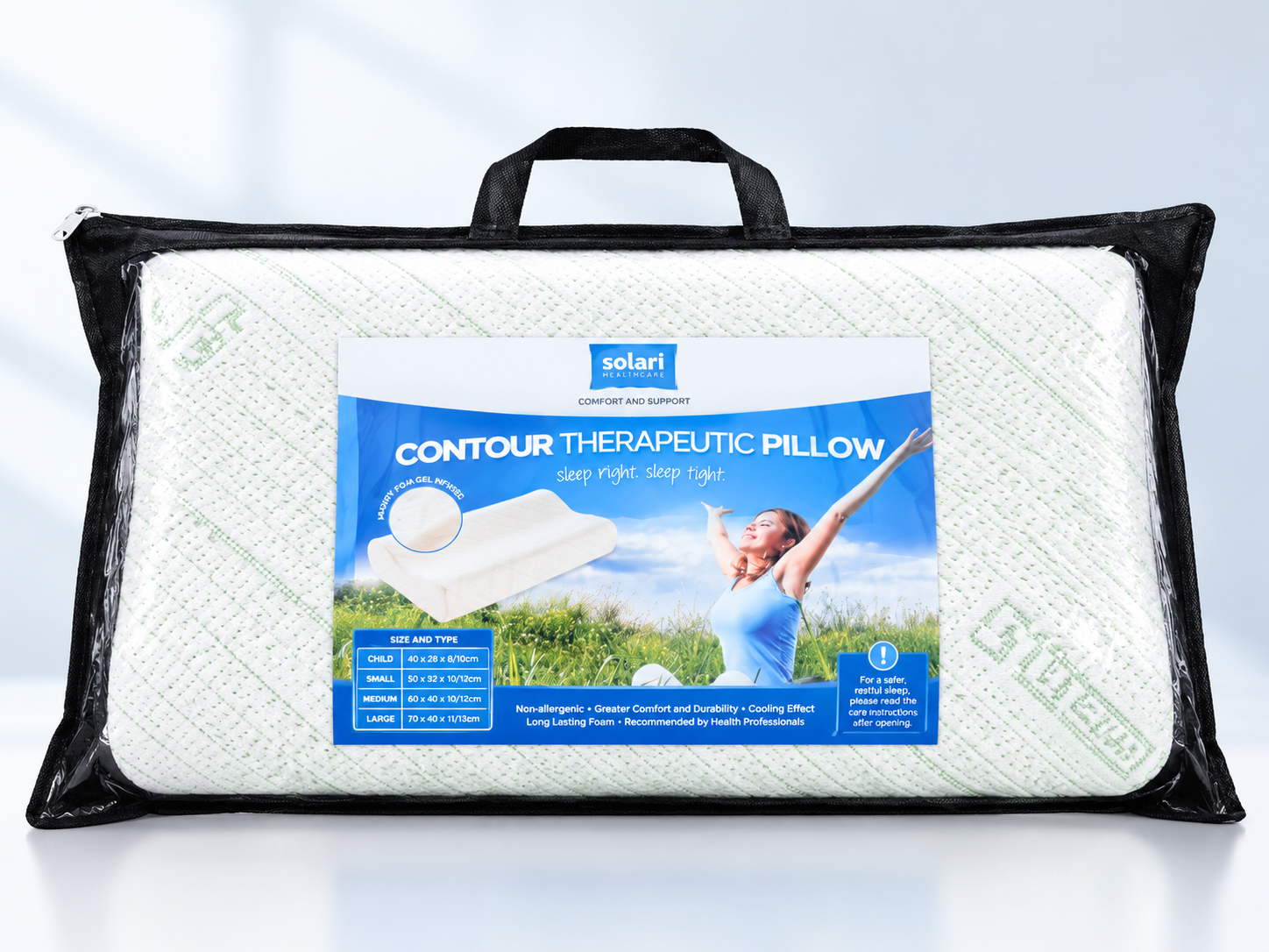 Solari Contour Therapeutic Pillow